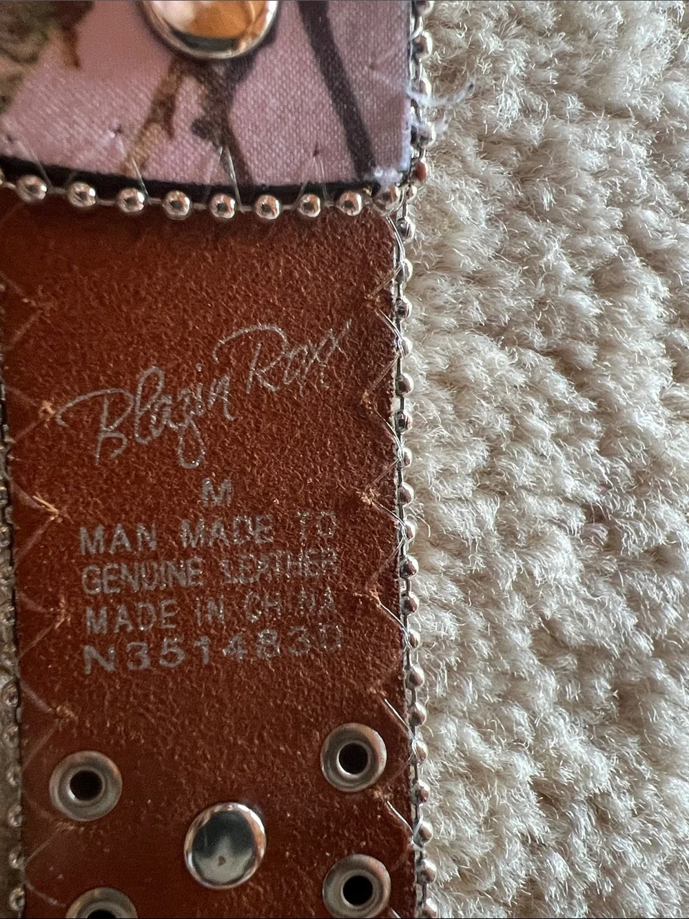 Blazin Roxx Pink Western Belt with Ornate Silver Buckle and Rhinestone Accents.